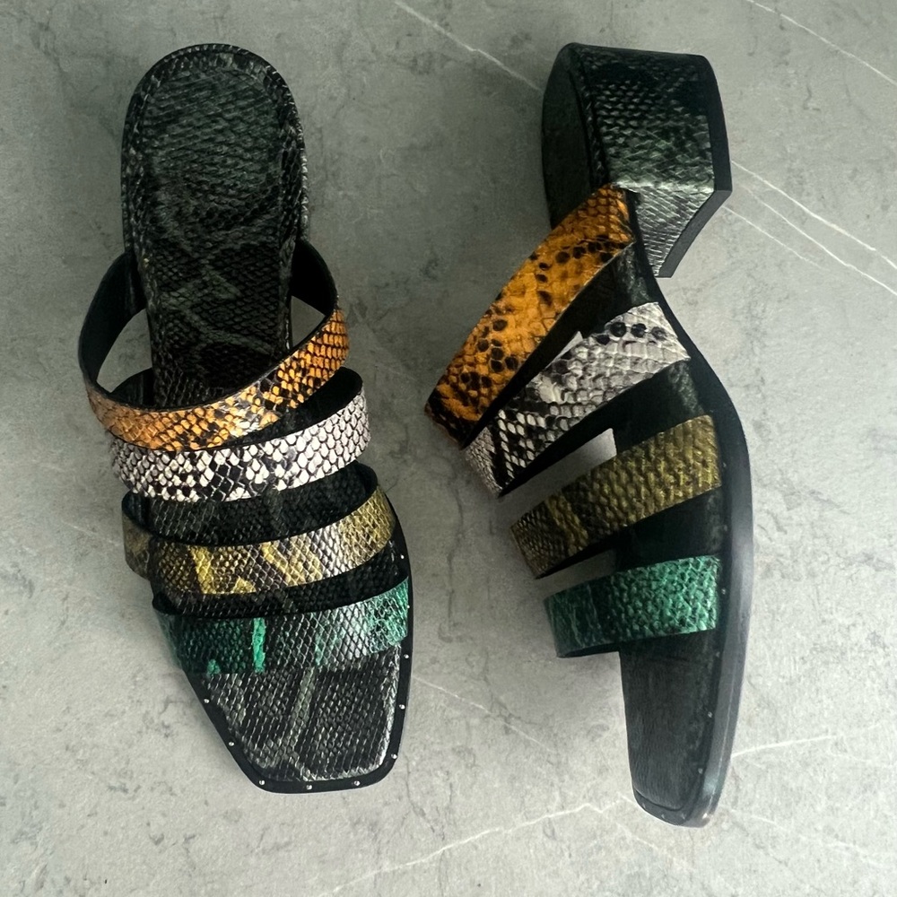 FREDA SALVADOR  Ingrid Square Toe Strappy Sandal - Picture 2 of 7